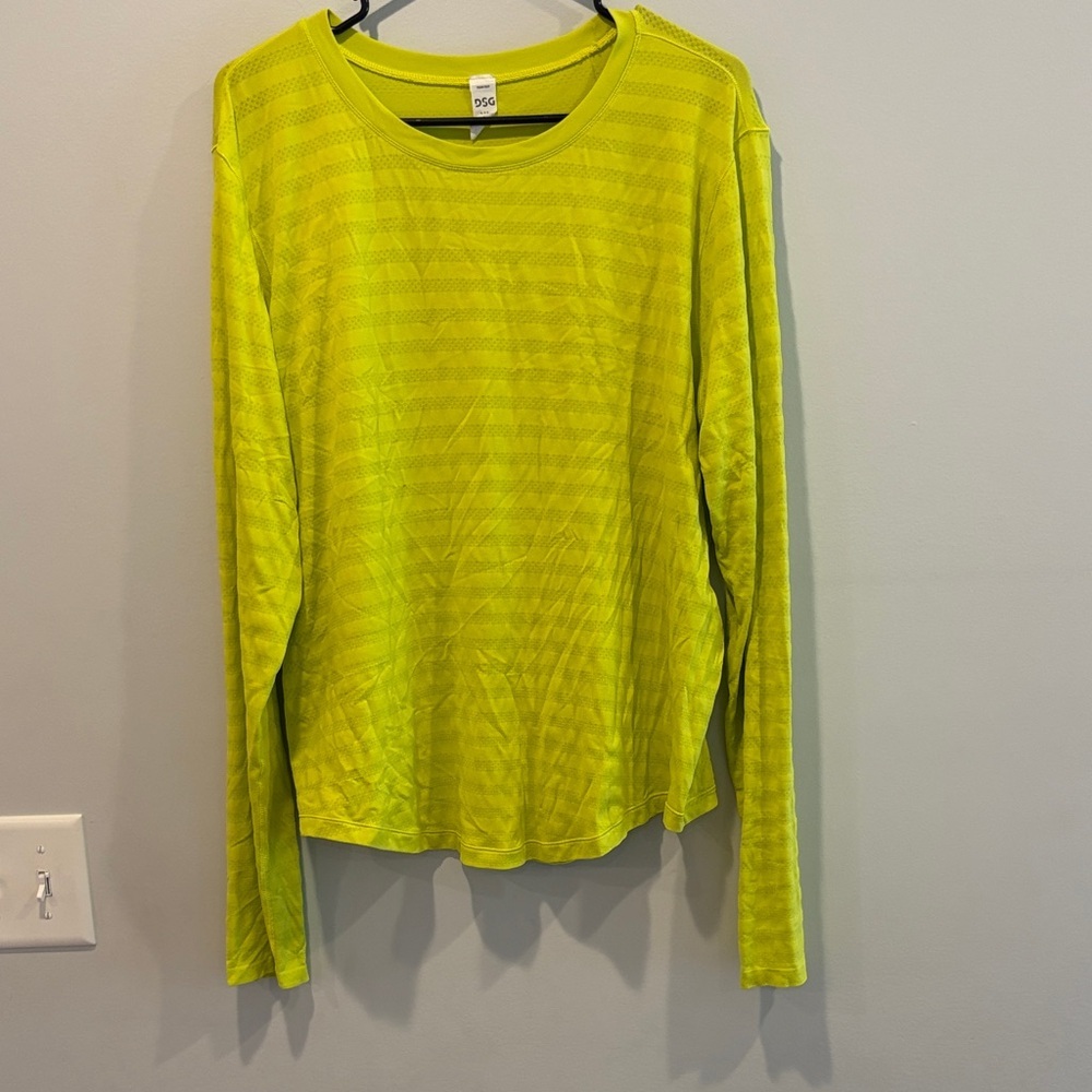DSG Bright Green Long Sleeve Top